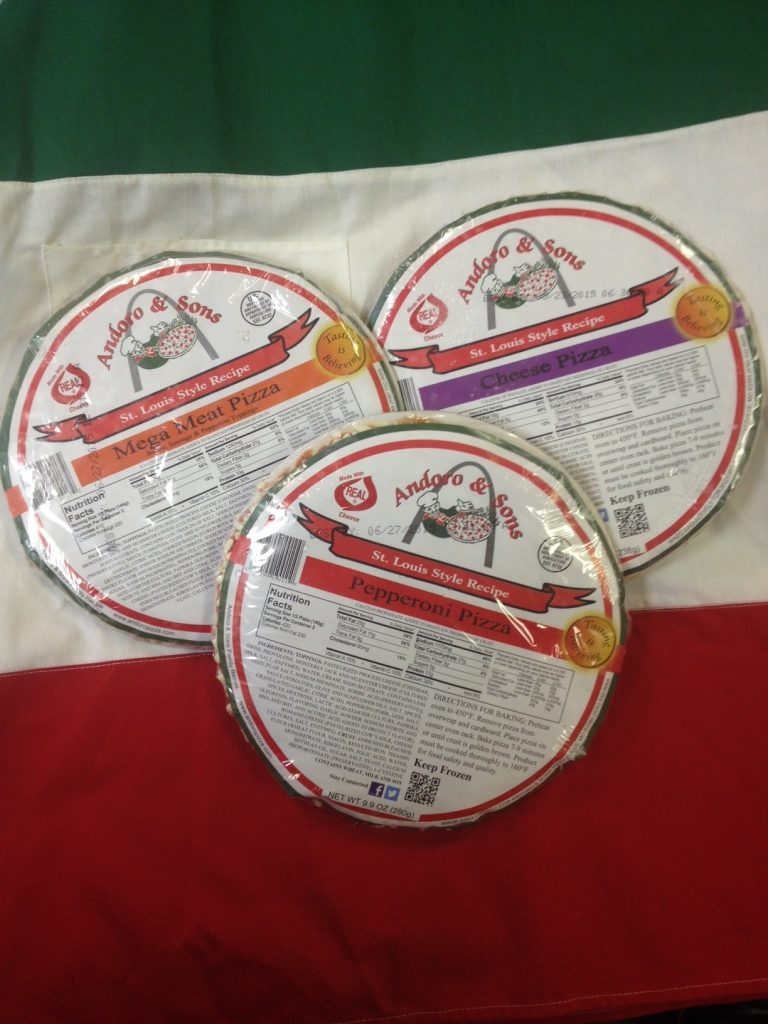 Andoro & Sons Famous Pizza Trio (3-9" Pizza Bundle)